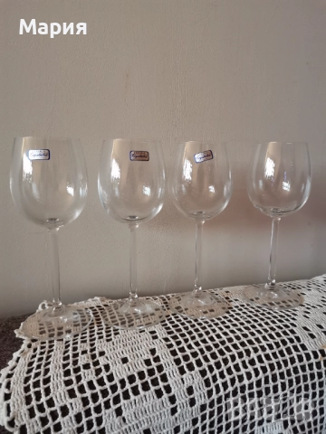 Bohemia Crystalline Crystalex Чаши за вино 