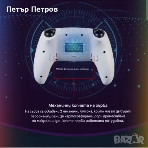 Джойстик/контролер за плейстейшън 4/5 ps4/ps5, снимка 5 - Аксесоари - 53642275