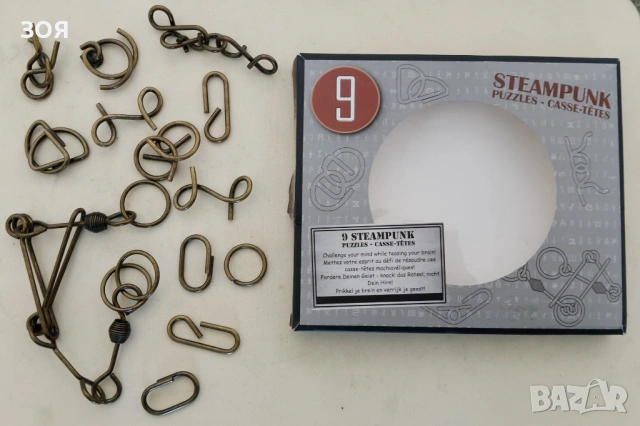 Метален пъзел.За подарък.