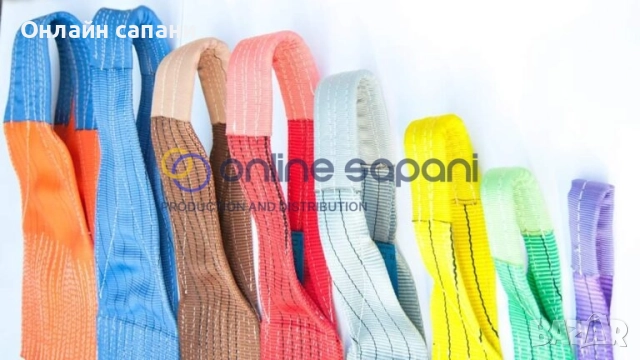 Лентови сапани с уши / Полиестерни сапани с уши от 1т до 30т 