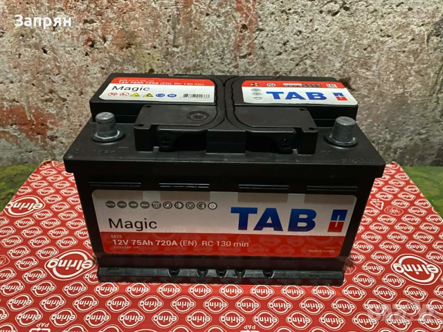 Акумулатор 75 амп/ч с гаранция, снимка 2 - Части - 53068305