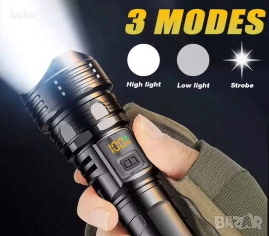 Лед фенер , снимка 3 - Къмпинг осветление - 51443111