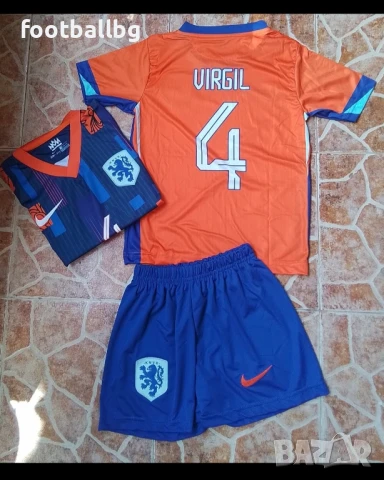 4 VIRGIL 🧡⚽️ детско юношески футболни екипи Холандия , снимка 3 - Футбол - 34702662