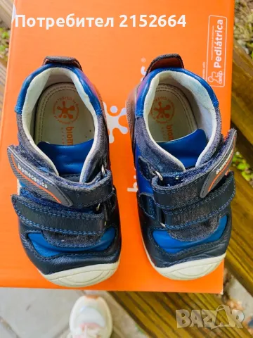 Обувки за прохождане biomecanics 22 номер, снимка 3 - Бебешки обувки - 50373028