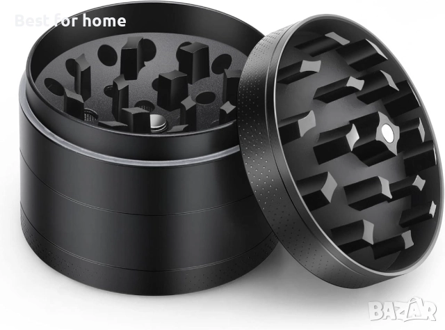 Anpro Билкарска мелничка от висококачествена цинкова спла