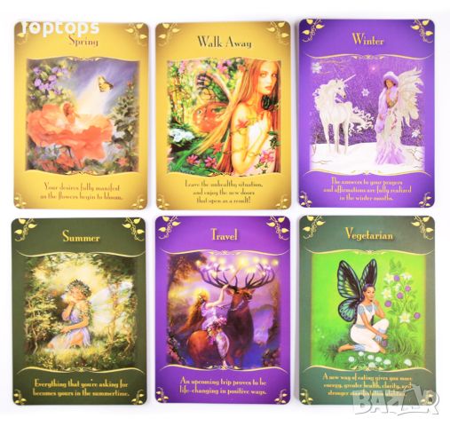 Оракул:Magical Messages from Fairies & Magical Times Empowerment Cards, снимка 11 - Други игри - 36312421