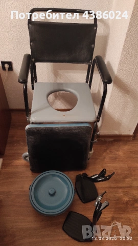 ТОАЛЕТЕН ИНВАЛИДЕН СТОЛ СУПЕР ЕВТИНО, снимка 5 - Тоалетни столове - 53830582