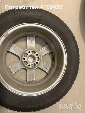 Лети джанти 17 4 бр.  7,0 ET40 5x112 с подарък зимни гуми за SUV HANKOOK, снимка 5 - Гуми и джанти - 51865953