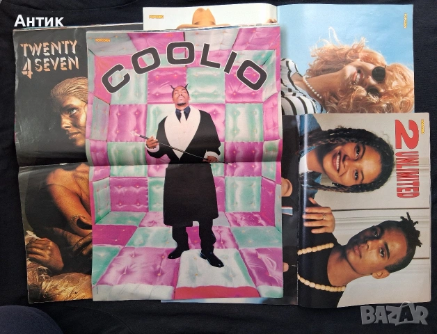 Колекция Стари Немски Списания BRAVO / POPCORN 175 Броя 1990 - 1994 год., снимка 13 - Колекции - 53142456