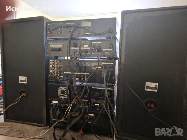 Sony LBT A790 мощна аудио система едни от най хубавите ретро уредби за ценители, снимка 7 - Аудиосистеми - 54159211