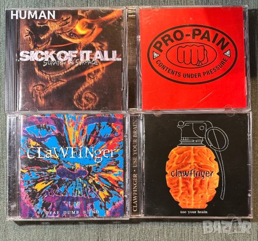 Sick Of It All,Clawfinger,Pro-Pain, снимка 1 - CD дискове - 46072388