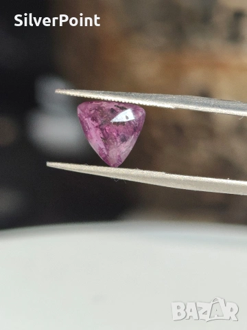 Сапфир голям от Кашмир не нагряван , снимка 5 - Други - 54274059