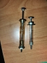 Стари стъклени спринцовки , снимка 1