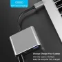 Хъб USB C към HDMI адаптер, Type C to HDMI 4К, USB 3.0 and Type C PD, снимка 6