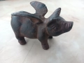 Чугунена фигура - прасе, снимка 8