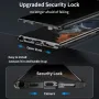 Samsung Galaxy S24 Ultra 5G MagSafe Magnetic Privacy Frosted Tempered Glass Holder Удароустойчив Кал, снимка 7