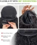 Нова Полуперука естествена коса Kinky Curly 14 инча за жени прическа , снимка 4