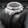 Audemars Piguet Royal Oak Offshore Chronograph 37mm Black Dial Diamond Дамски Различни Варианти, снимка 4