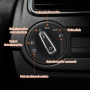 Превключвател на фаровете с модул за светлинен сензор за VW Golf Mk4 Polo НОВО, снимка 3