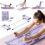 Фитнес дъска за пилатес 3 в 1 – ластици за съпротивление, таймер и стойка за телефон, снимка 2
