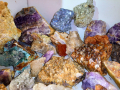 лот колекция минерали от България друза Кварц аметист кристали яспис галенит азурит ахат халцедон , снимка 5