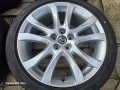 Лети джанти 19ки 5х114.3 Mazda + летни гуми 225/45/19 Bridgestone, снимка 6
