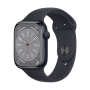НОВ! Apple Watch Series 8 45mm Midnight GPS ГАРАНЦИЯ!, снимка 1 - Apple iPhone - 44949088