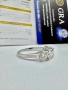 Сребърни пръстен с мойсанит (Диамант) 2.5 карата, снимка 8