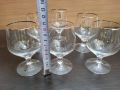 Ретро стъклени чаши за коняк Наполеон , снимка 3