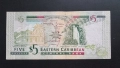 Източни Кариби. 5 долара., снимка 2