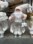 Декоративен Дядо Коледа в сиво-уют, топлина и празничен дух у дома(50см) , снимка 8