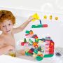 Детски играчки за баня 72 бр., водни играчки за душ с вендузи, за 3-годишни деца, снимка 2