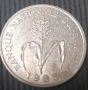 Монета 1 руандийски франк от Руанда.1985т , снимка 2