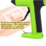 Безжичен Поялник за силикон Пистолет за топъл силикон с 20 пръчки комплект USB, снимка 5