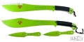 Мачете масивно голямо Zombie Apocalypse killer Green к-кт /1/ 4 бр остриета, снимка 2