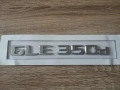 сребрист надпис Mercedes Benz GLE 350d, снимка 2