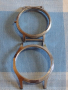 Две каси без стъкло за ръчен часовник за части колекция 43658, снимка 1