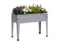 Метална саксия Цветарник Кашпа Parkside Сива PARKSIDE, снимка 1