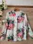 Блуза Zara цветя , снимка 11
