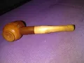 Дървена лула от соца отлична ръчна изработка, снимка 4