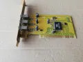 PCI 3-Port 1394 FireWire Adapter Card Q-TEC 510F v3.0 , снимка 5