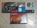 Нови аудио касети - SONY HF-S 90/ TDK CDing-II 46 / EMTEC FE I 60 Ferro, снимка 1