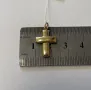 Златен Висулка кръст 0.84гр., снимка 3