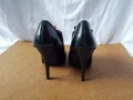 №36 Pleaser дамски обувки естествена кожа - висок ток, черен цвят, снимка 11
