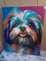 Картина с куче 50х40 см, снимка 2