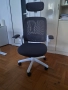 Ергономичен офис стол с колелца, снимка 1