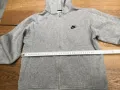Детски суичер  Nike, с качулка и цип, размер 140-152 см, снимка 3