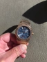 Януари промоция! Мъжки механичен часовник Audemars Piguet 41mm rose gold royal oak blue dial , снимка 5