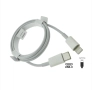Кабел Lightning към USB-C, за Apple устройства, A1703, 1m, бял, снимка 1