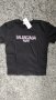 Balenciaga нова черна тениска с бродерия, снимка 1 - Тениски - 44940032